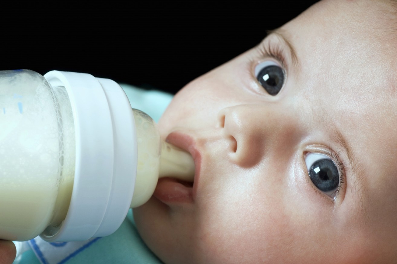 What a rush. Some milk formulas for small babies have more than eight grams of sugar per 100 mls. 