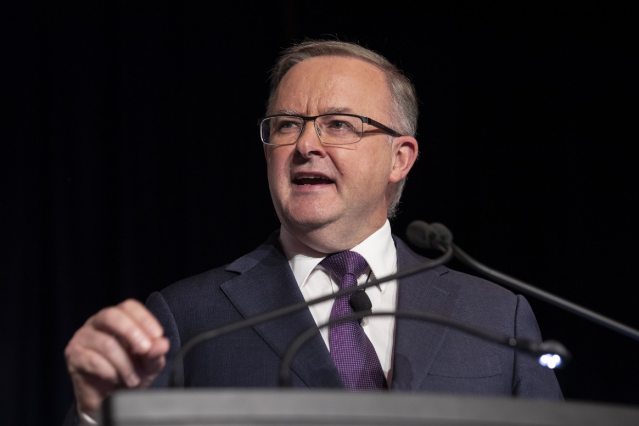 Anthony Albanese has committed a Labor government to achieving net zero emissions by 2050. 