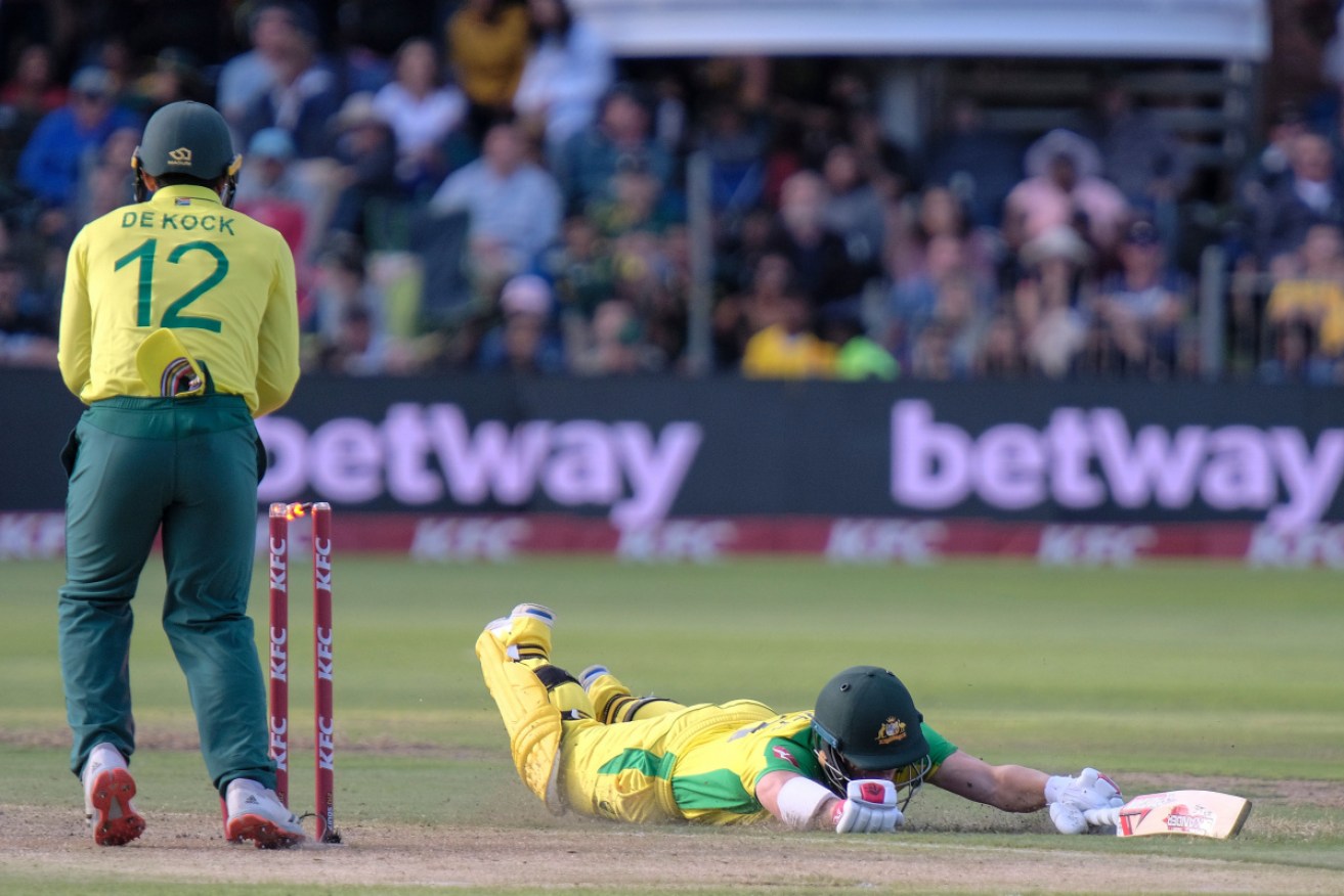 David Warner's best efforts weren't enough to prevent  Australia falling to defeat against South Africa.
