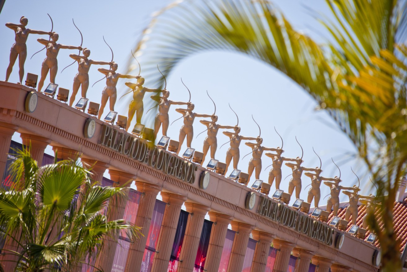 The H10 Costa Adeje Palace hotel in Tenerife on the Canary Islands, which was locked down on Tuesday.