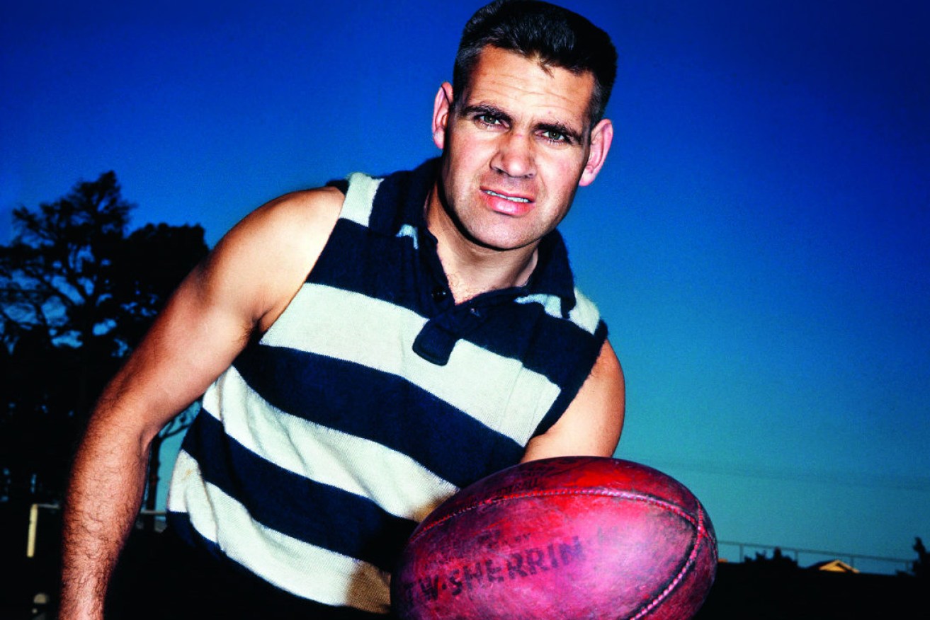 Former Geelong ruck champion Polly Farmer died in 2019 aged 84. Researchers have since found he suffered CTE. 