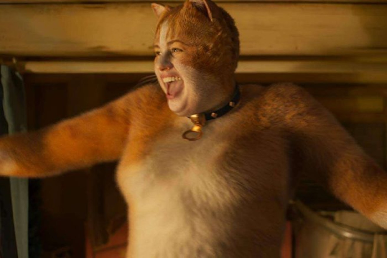 Australian actress Rebel Wilson in Cats, which didn't fare well at this year's Razzies. 