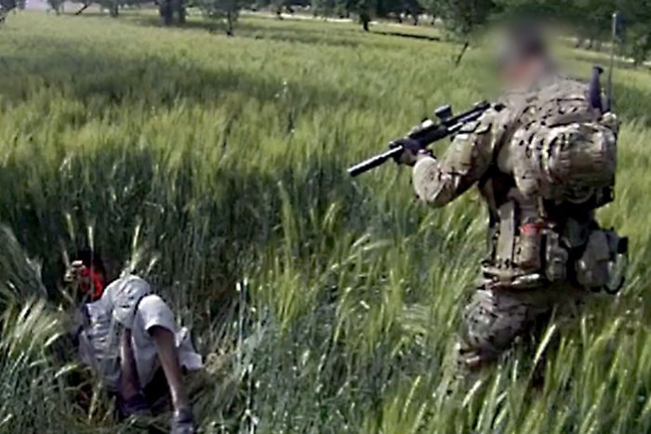 <i>Four Corners</i>  obtained footage of an SAS soldier killing an unarmed man.