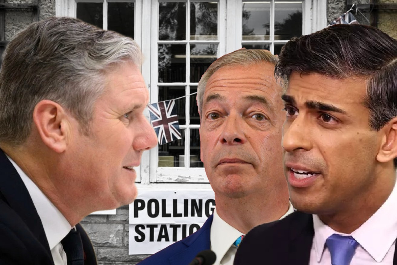Labour's Keir Starmer (left) and PM Rishi Sunak (right) are making their final pitches to voters.