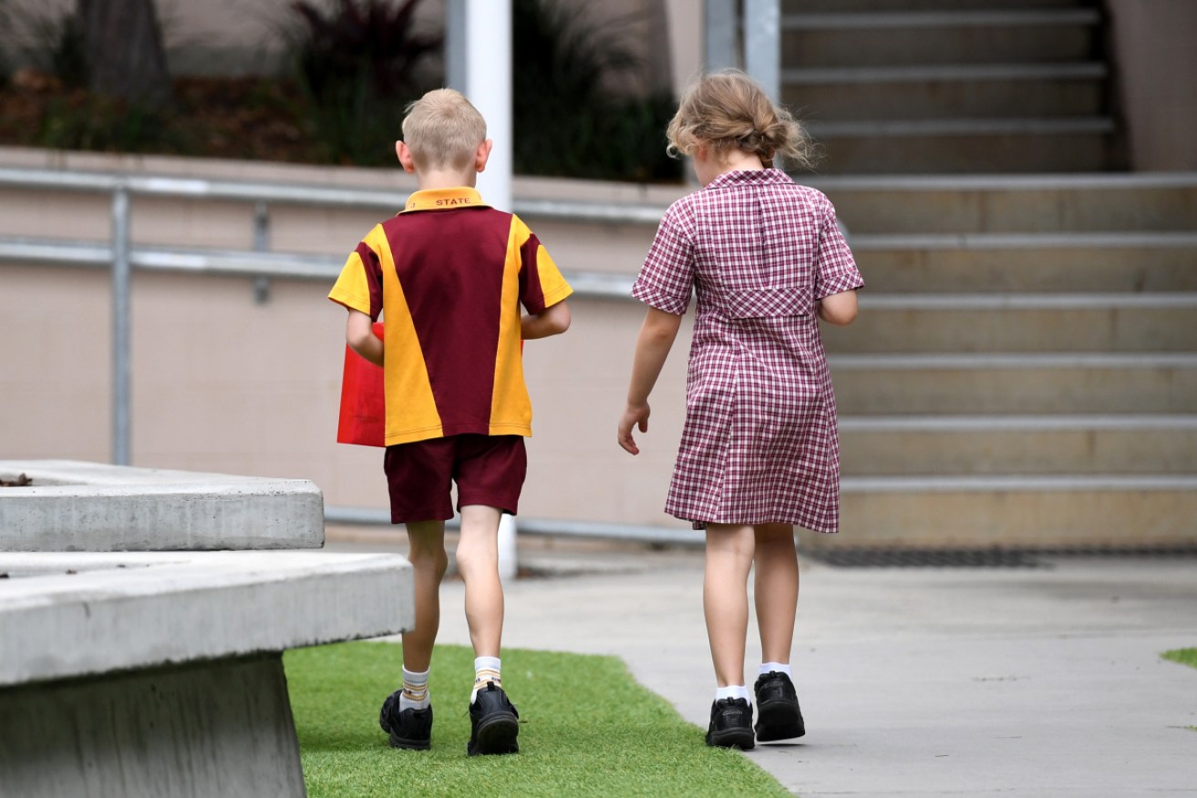 Here's a sight Victorian parents won't be seeing next week – students will start term 2 at home.