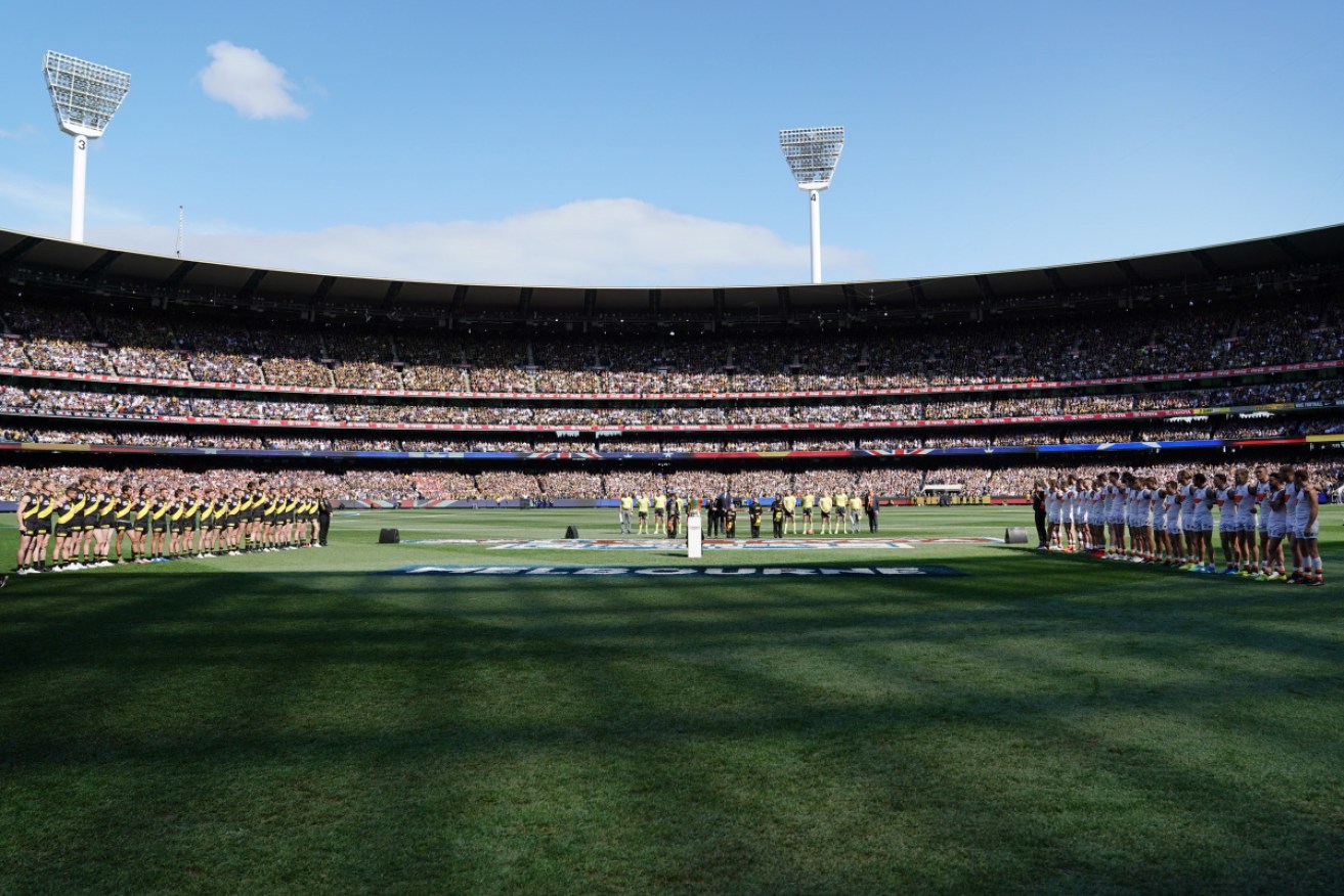 AFL players will have to get used to no fans at the footy. Photo: Getty 