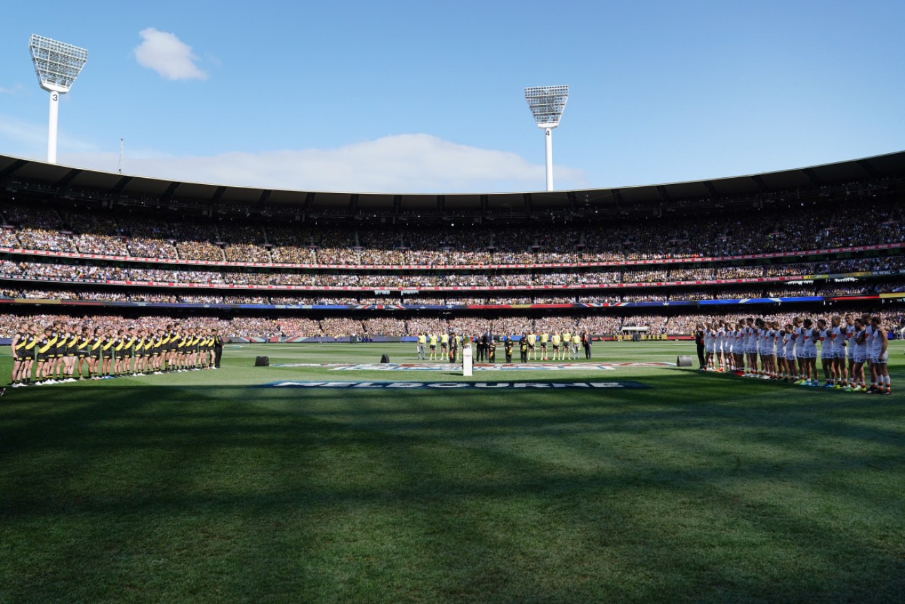 AFL players will have to get used to no fans at the footy. Photo: Getty
