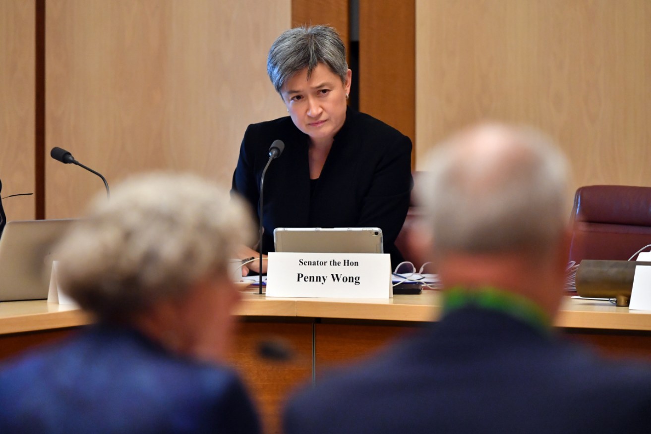 Penny Wong has accused the government of "corruption" in the ongoing sports rorts saga.