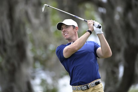 Golf: Rory McIlroy joins Tiger and Shark on top of the world