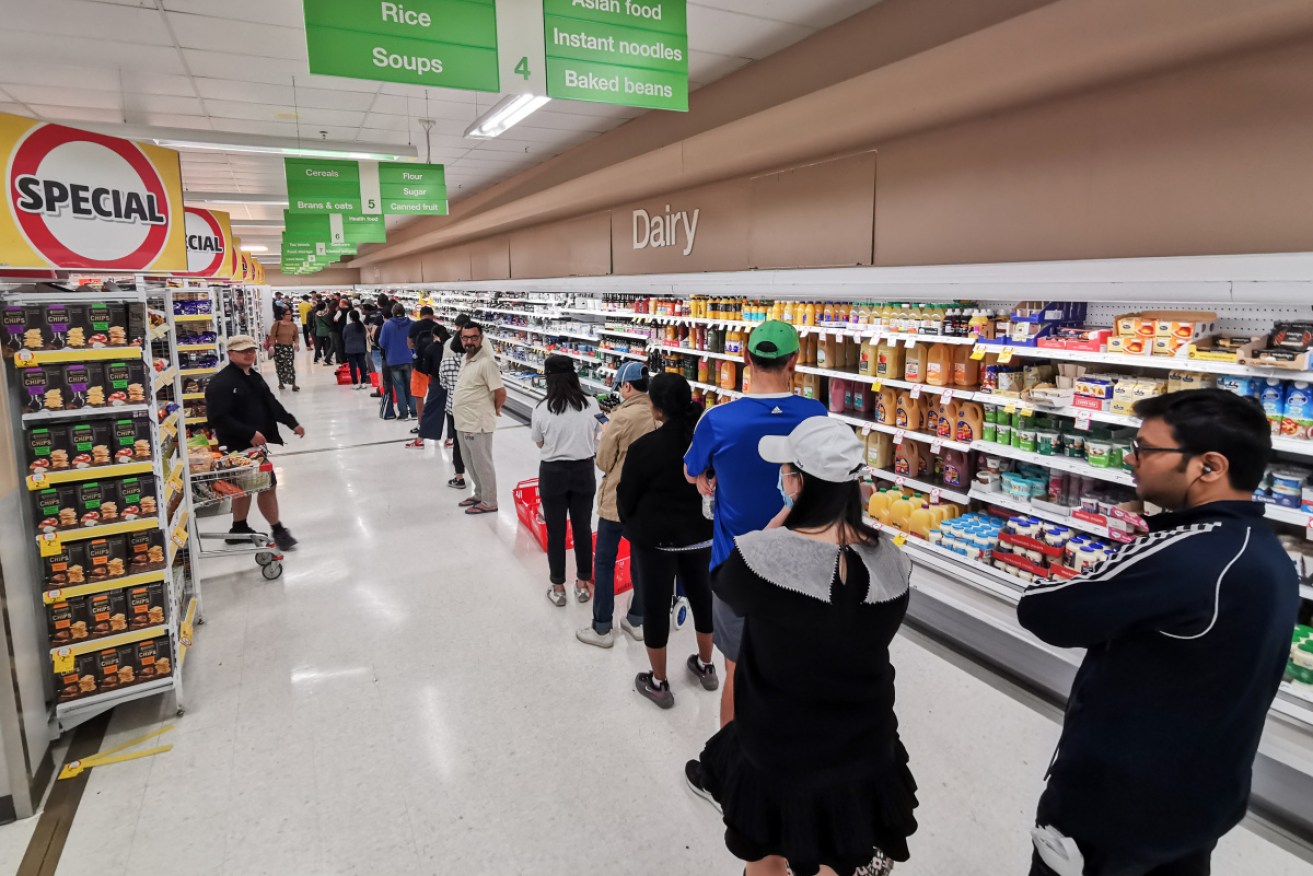 Coles has already advised shoppers to handle their own shopping bags and pack their own groceries in a bid to limit the spread of coronavirus.
