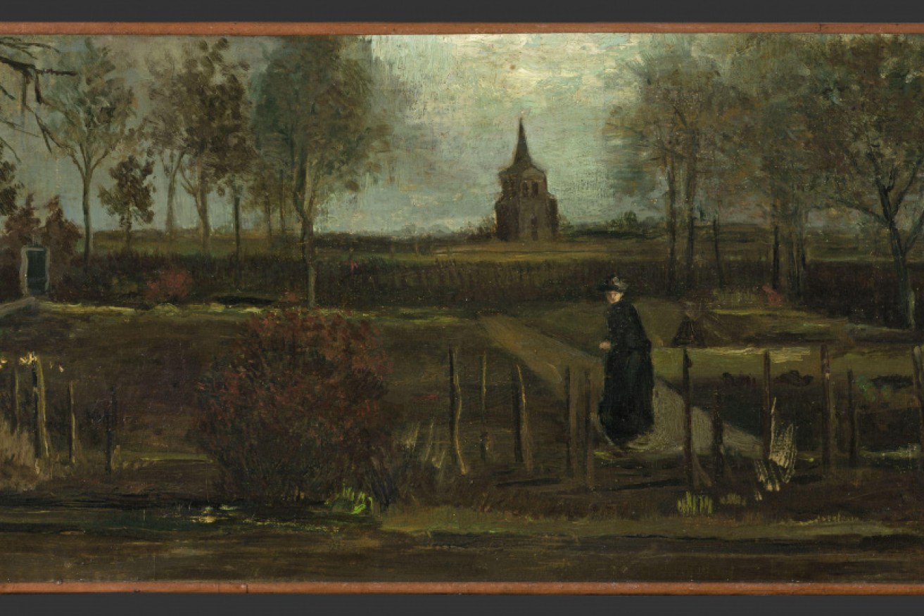 Vincent van Gogh's <i>The Parsonage Garden at Nuenen in Spring</i> was stolen from a Dutch museum on Monday.