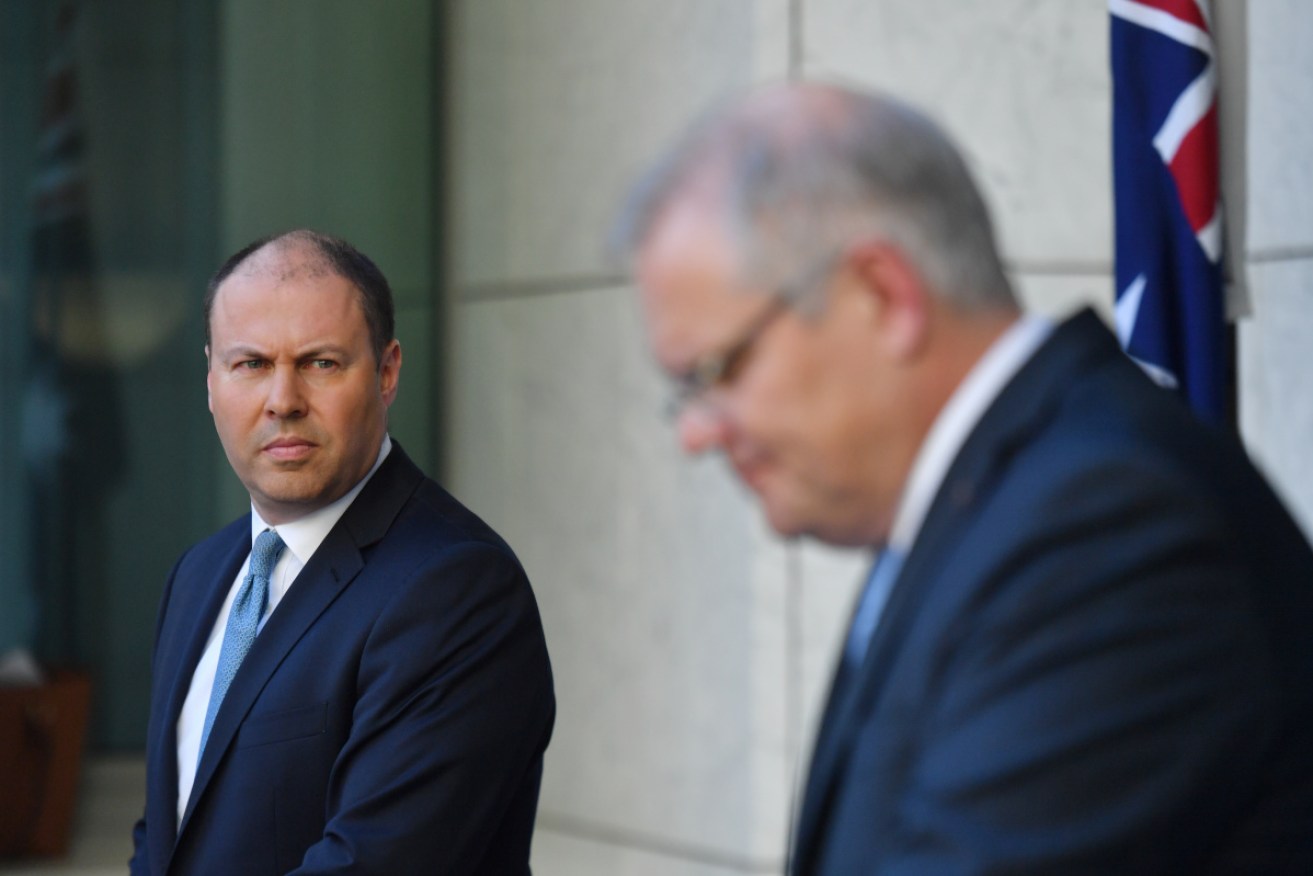 Treasurer Josh Frydenberg said on Monday the government had been working on the jobs subsidy for some time. 