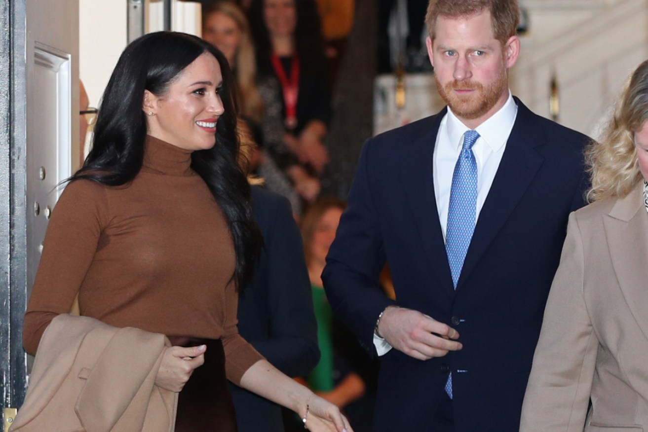 From April 1, Harry and Meghan will no longer use their royal highness titles.