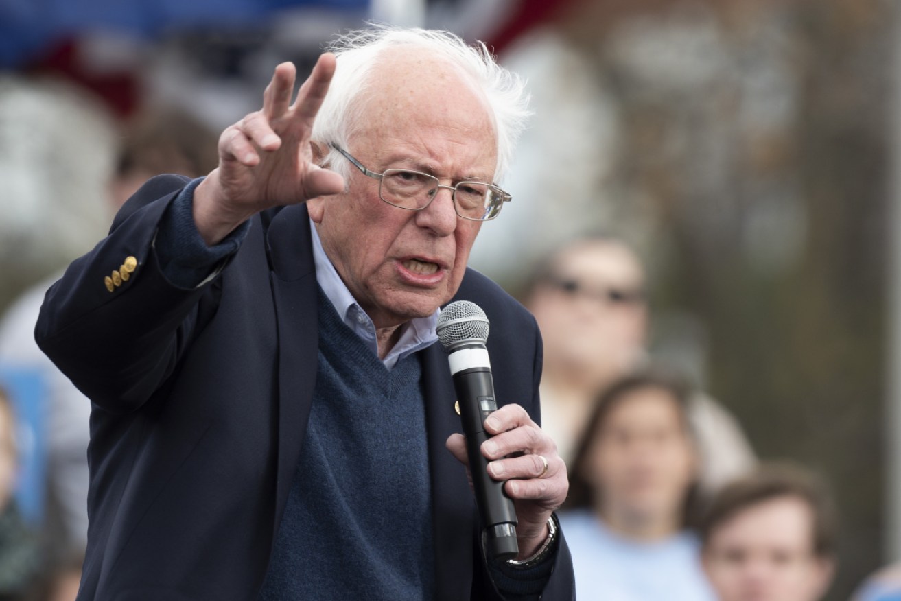 Senator Bernie Sanders accused the Democratic Party of abandoning working-class people.