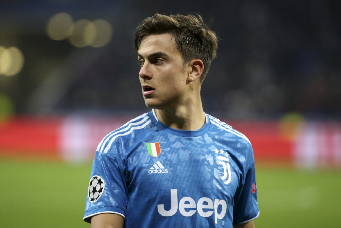 Juventus star Paulo Dybala is training again after his battle with the coronavirus.