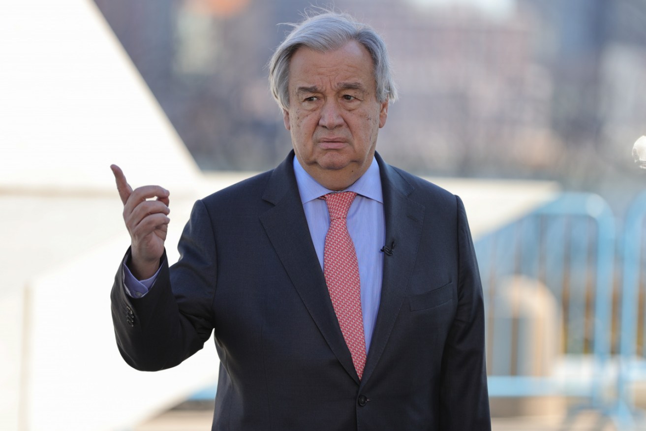 A global recession, "perhaps of record dimensions", is a near certainty, says UN chief  Antonio Guterres.