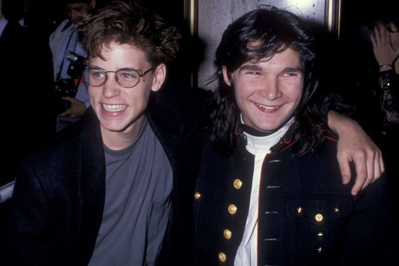 1980s heart-throbs Corey Haim and Corey Feldman became affectionately known as the two Coreys. 