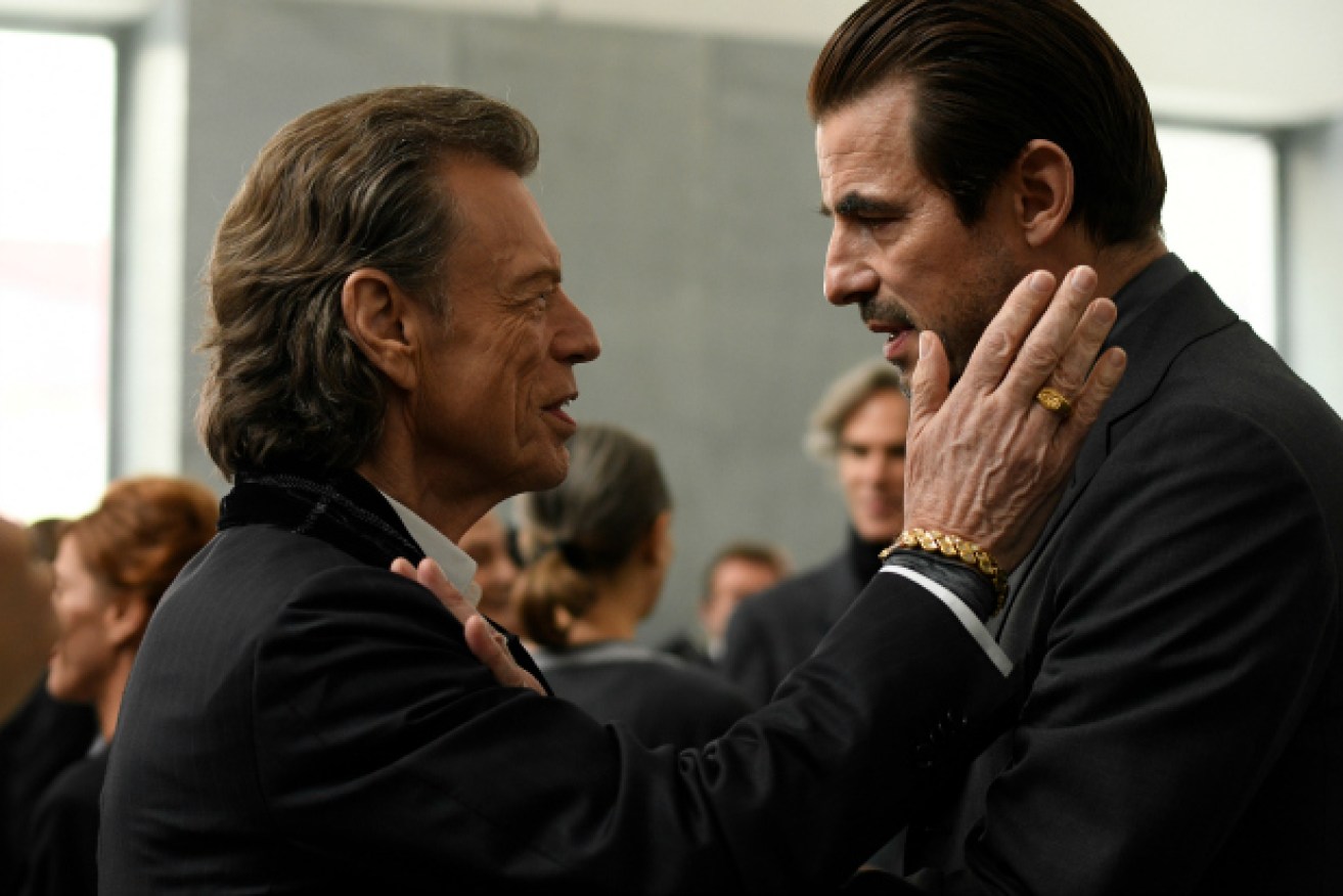 Mick Jagger plays a wealthy art collector in crime thriller <i>The Burnt Orange Heresy</i>. 