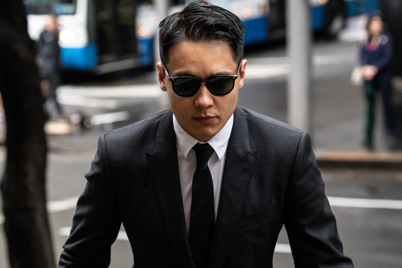 Chinese actor Yunxiang Gao, pictured on Monday, has been found not guilty of all charges.