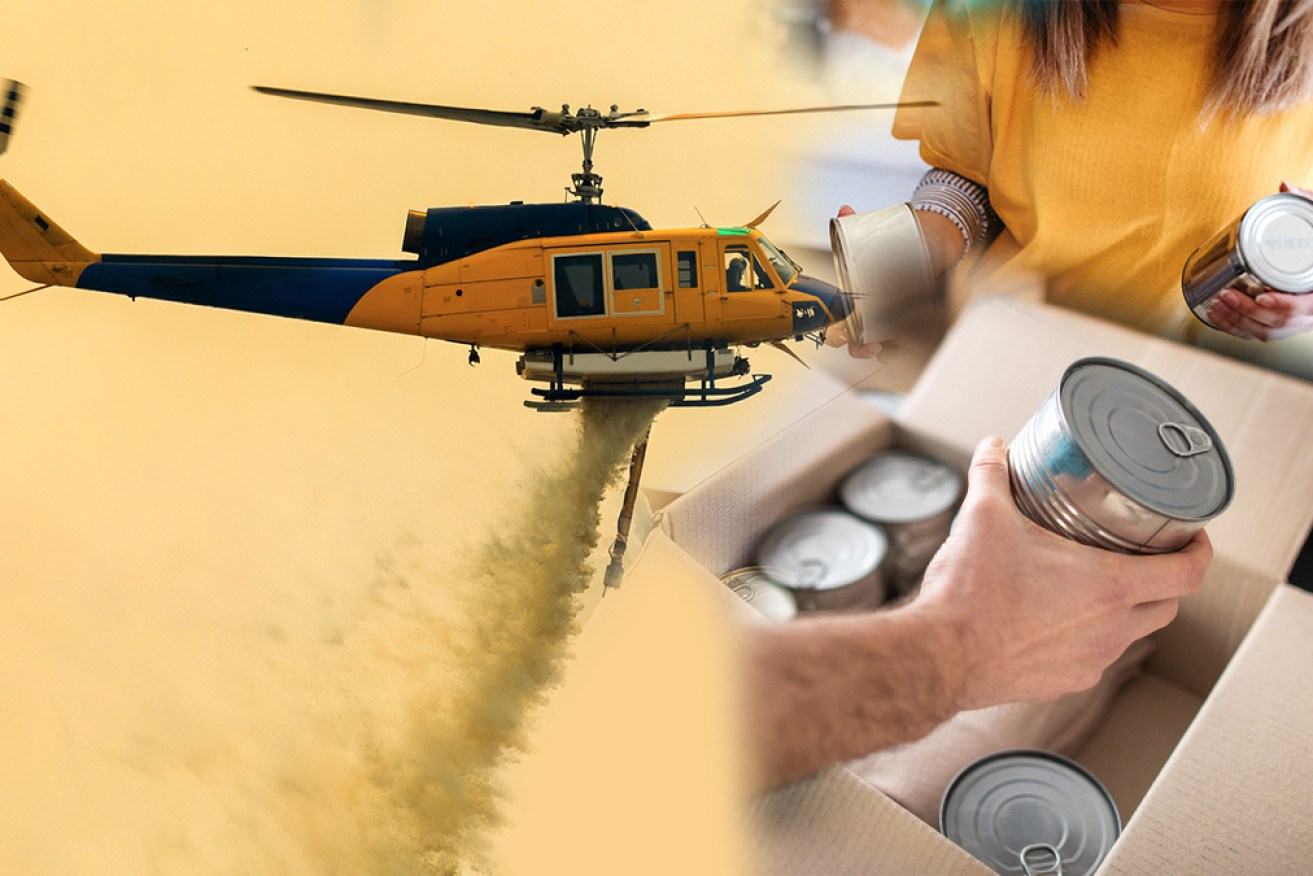 Food relief agencies will receive a much-needed injection of cash for their bushfire recovery efforts.