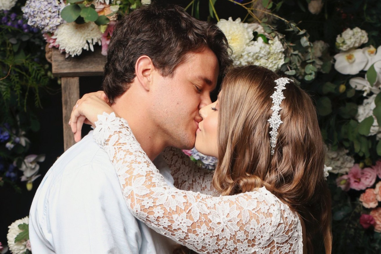 Chandler Powell and Bindi Irwin marry on Wednesday.