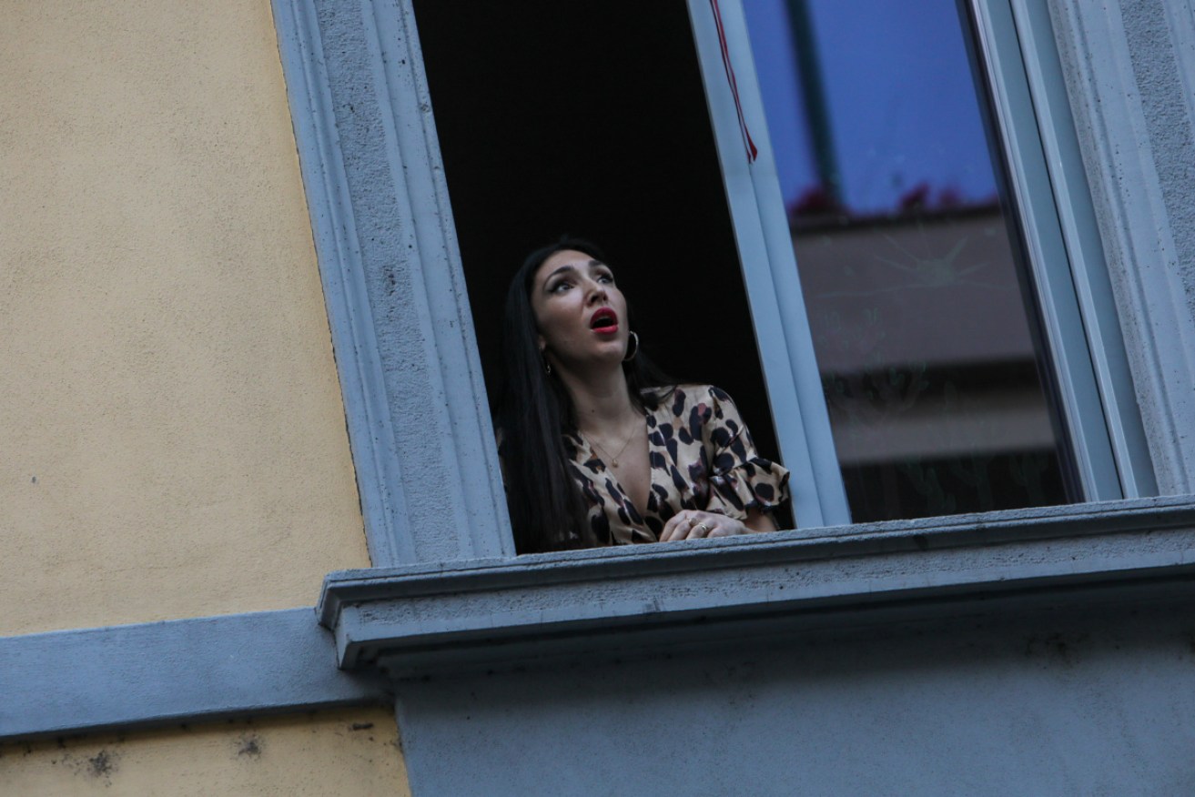 Cooped-up Italians are proving why the world loves them so much – singing and playing music from their balconies.