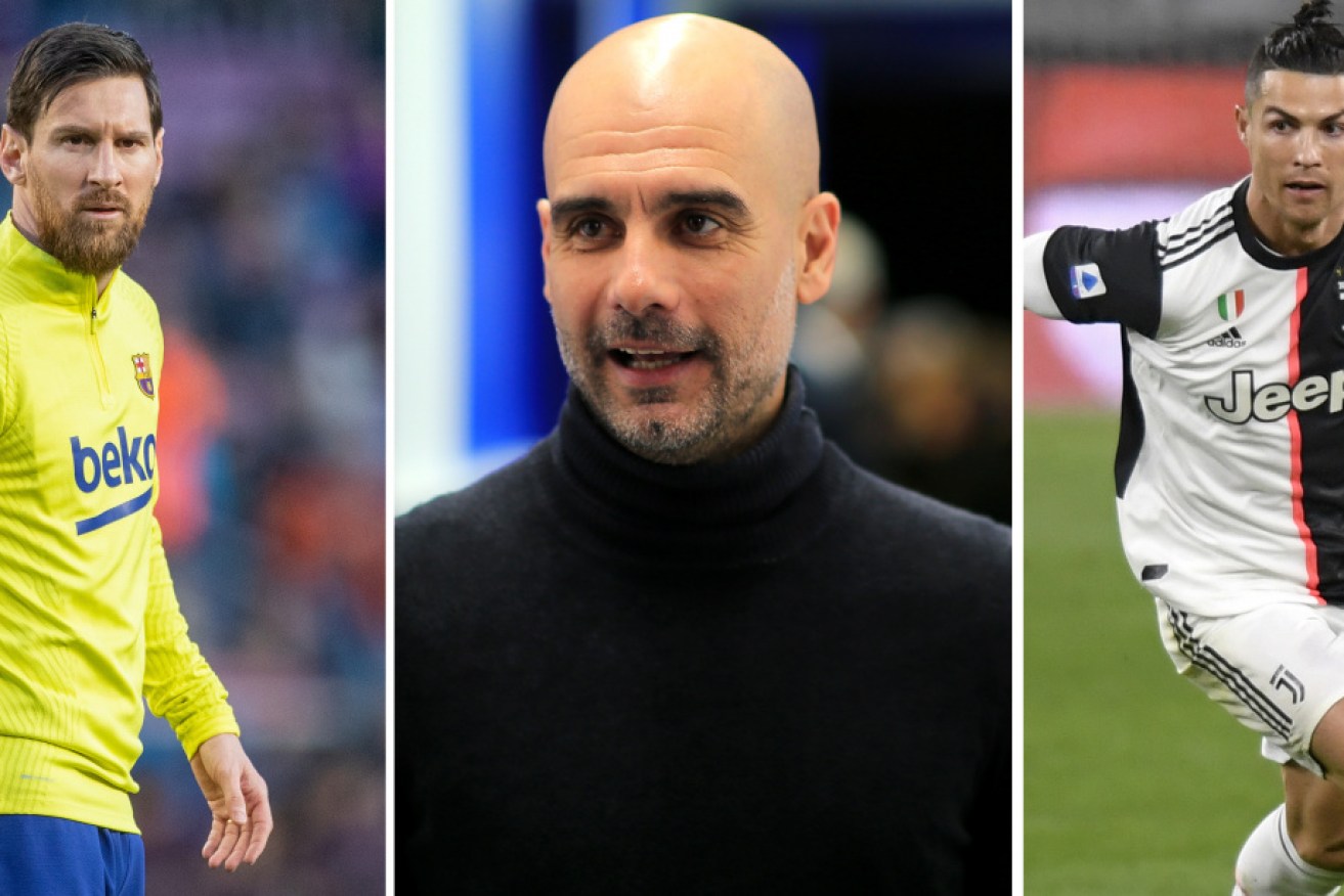 Lionel Messi, Pep Guardiola and Cristiano Ronaldo have all made contributions to the fight against coronavirus.