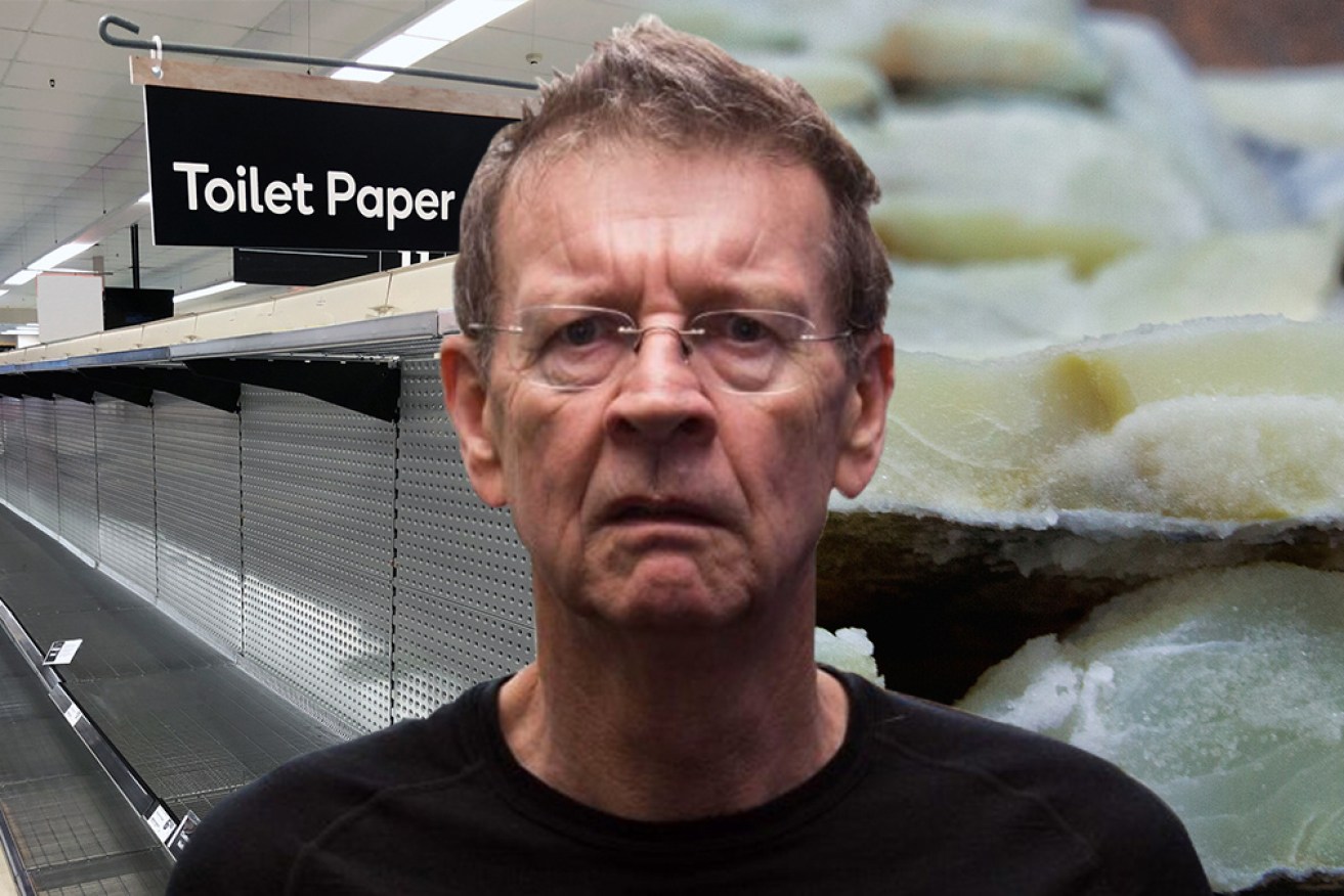 Like many Australians, Red Symons has been taken aback by the absurdity of shoppers' coronavirus buying habits. 