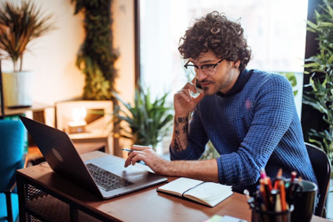 Some Australians are choosing to work from home to try to limit the spread of coronavirus. Photo: Getty