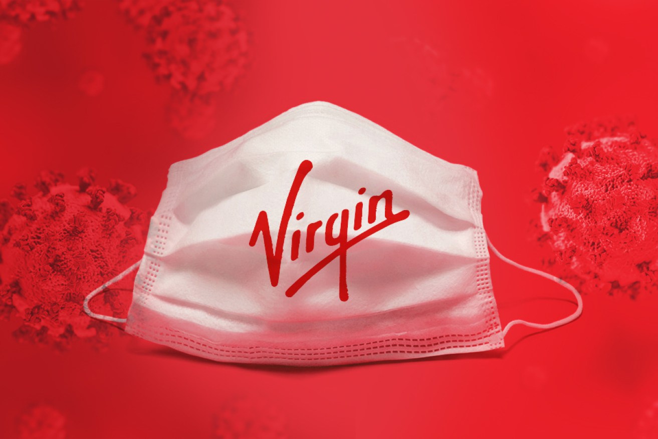 Government advice on non-essential travel hit Virgin Australia's revenue. 