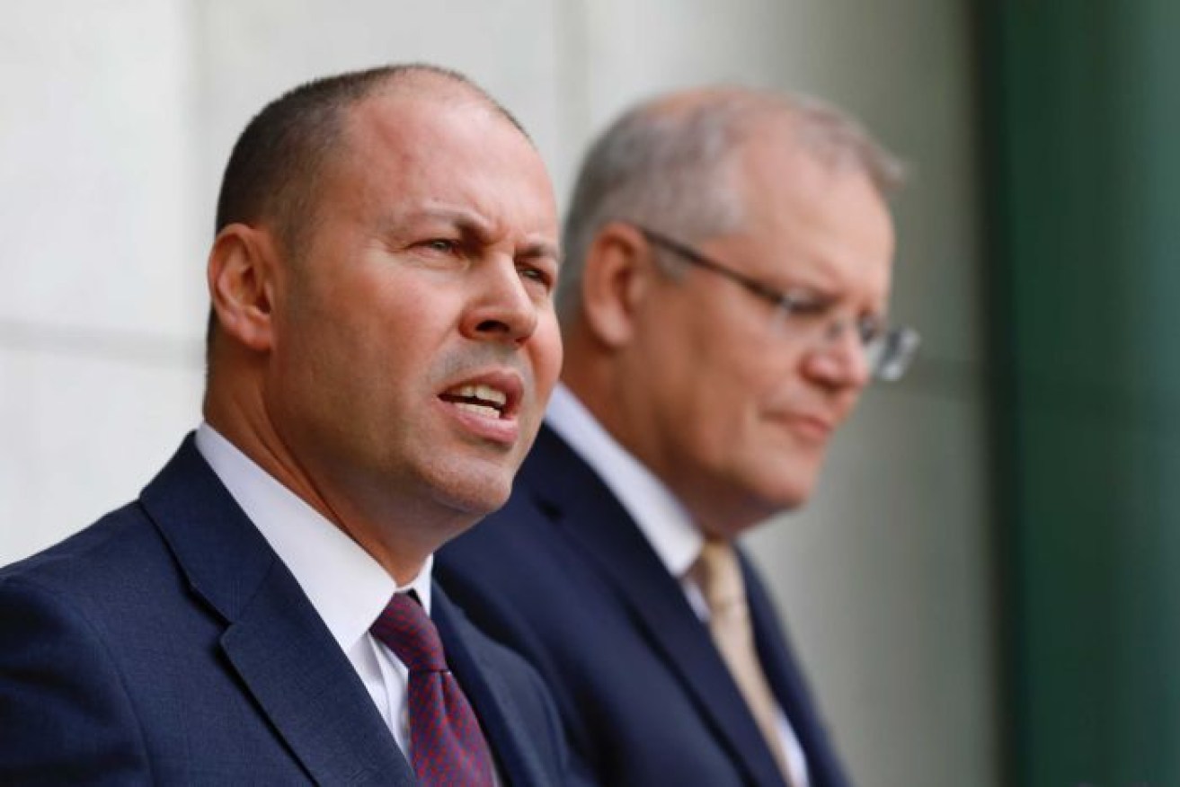 Josh Frydenberg has hinted tax cuts could be brought forward.