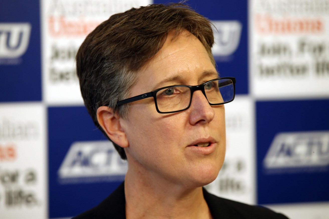 ACTU secretary Sally McManus.