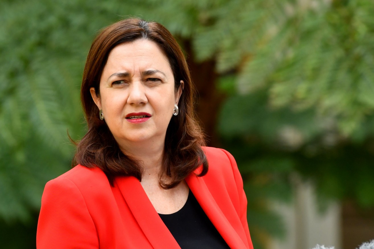 Queensland Premier Annastacia Palaszczuk: "We are going to go early and go hard".