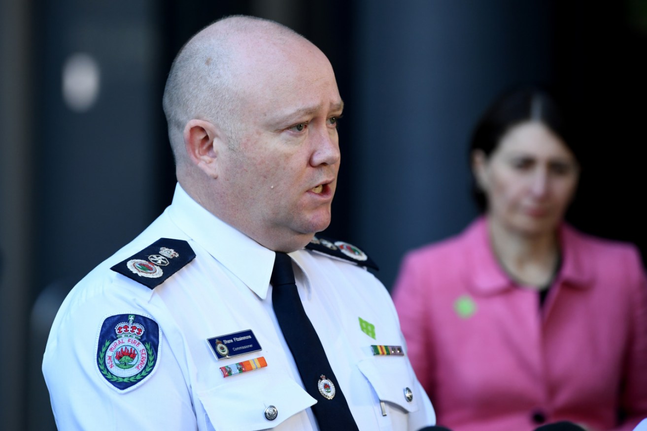 Shane Fitzsimmon will leave the Rural Fire Service to head up a new crisis agency.