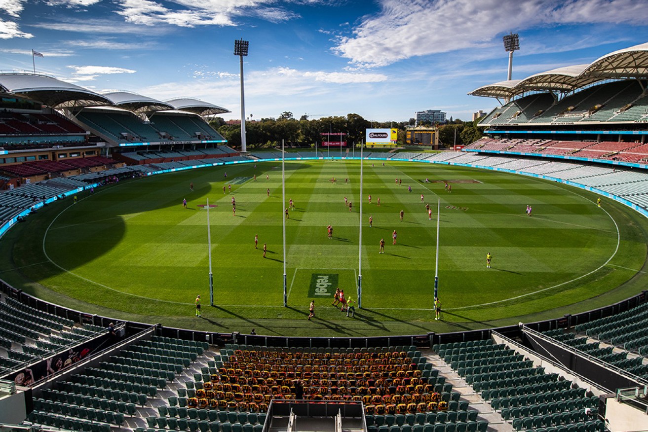 Adelaide Oval is set to host finals AFL. 