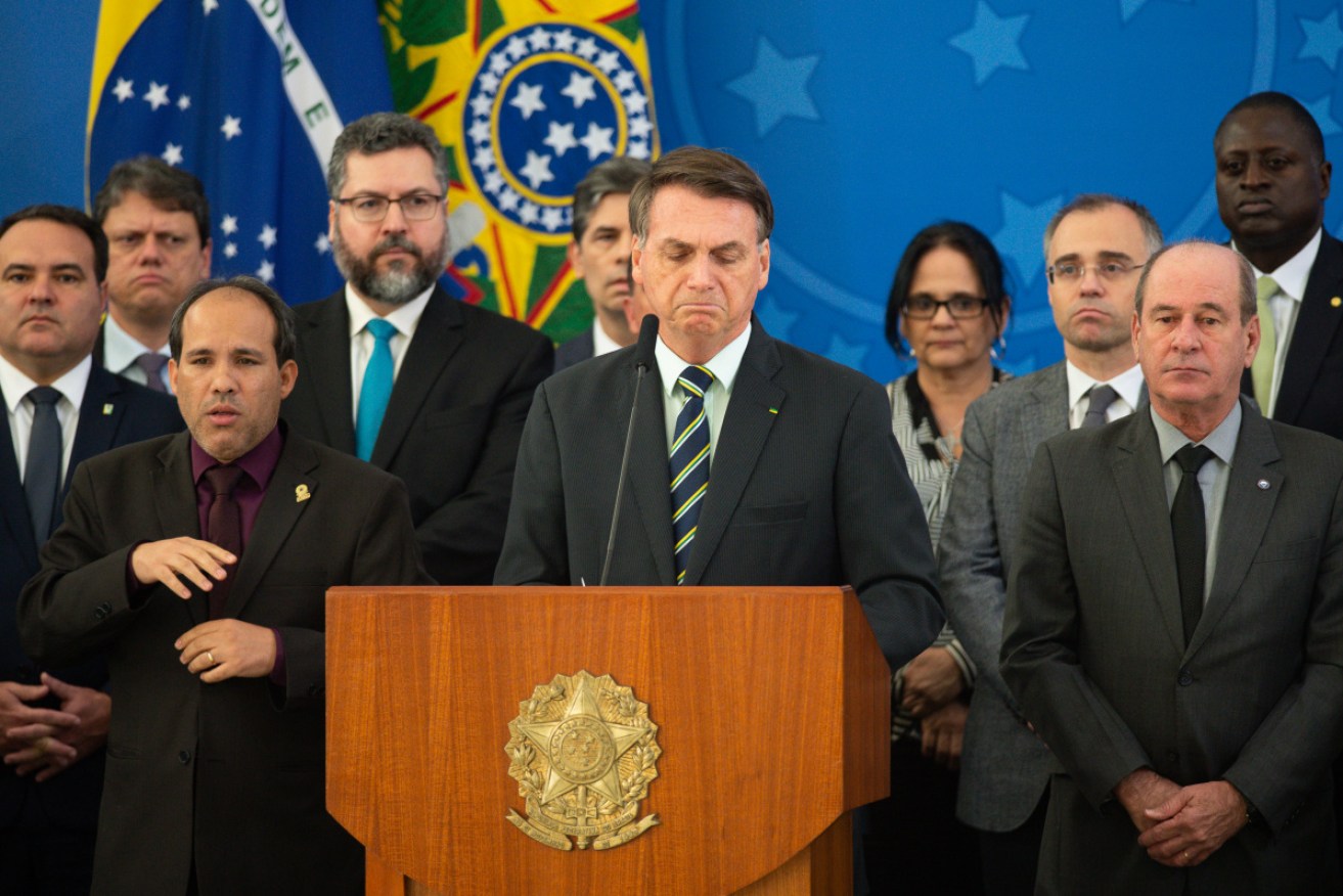 Jair Bolsonaro olsonaro has continued to dismiss health officials' dire predictions.