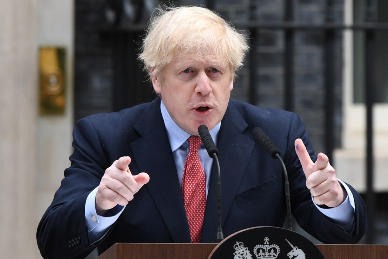 Boris Johnson is offering positive news to the UK public despite having one of Europe's highest death tolls. 