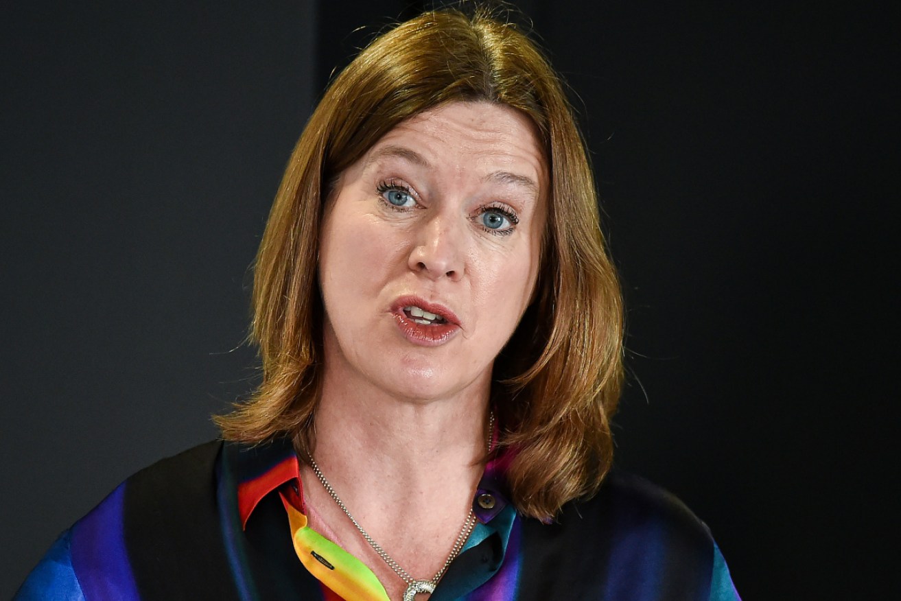 Scotland's Chief Medical Officer Dr Catherine Calderwood talks at a coronavirus briefing at St Andrews House on March 29.