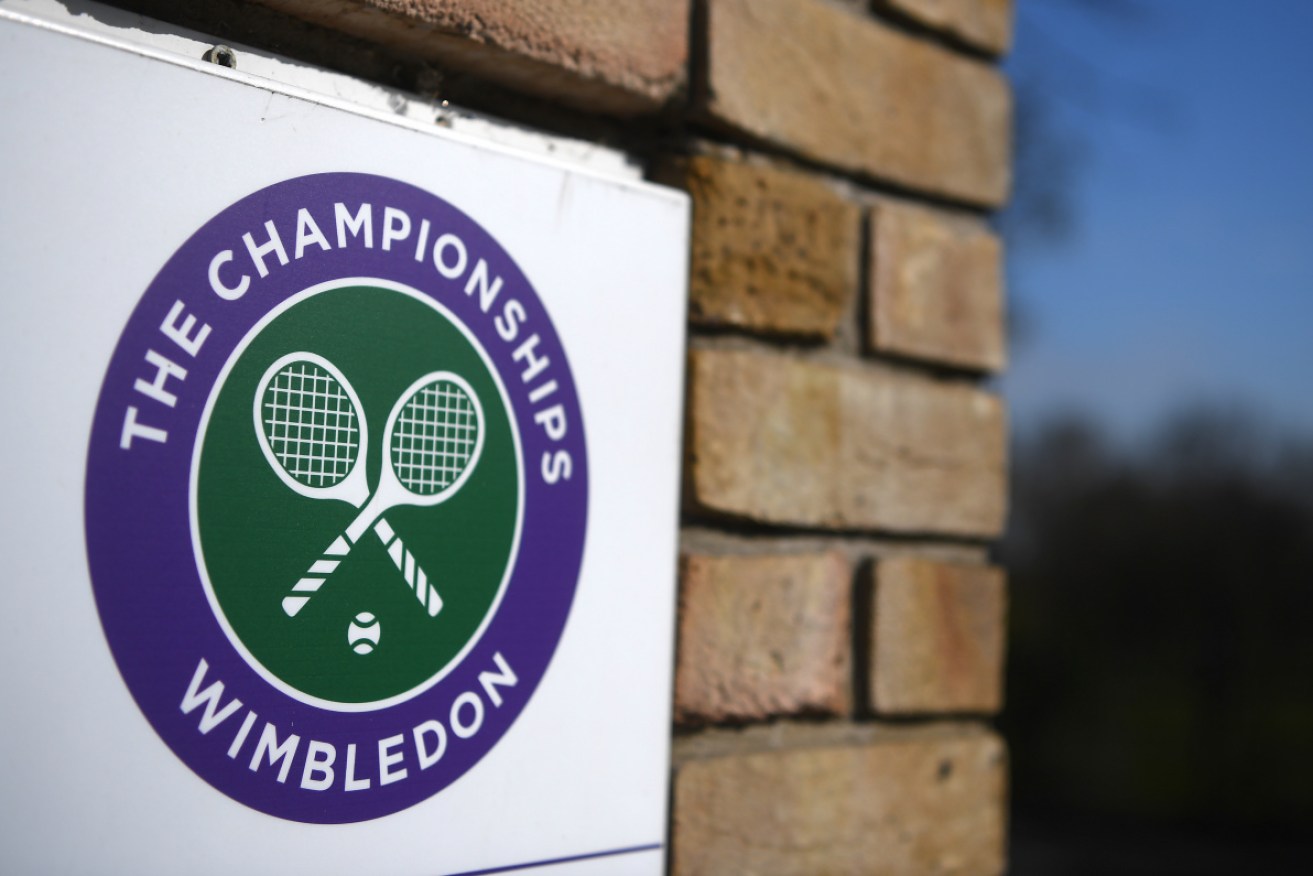 The coronavirus pandemic has made it impossible for Wimbledon to continue.