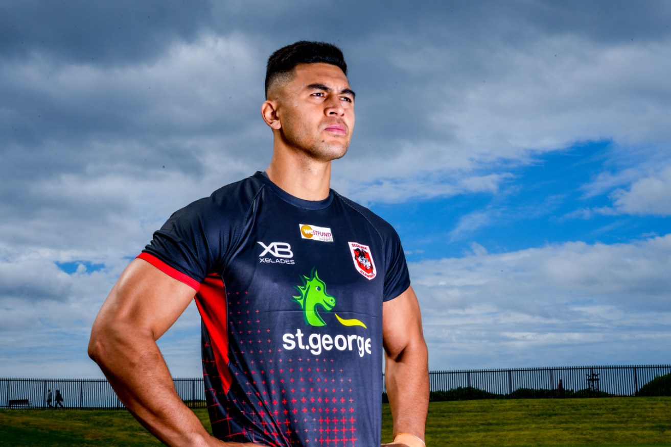 St George Tim Lafai checked himself into hospital.