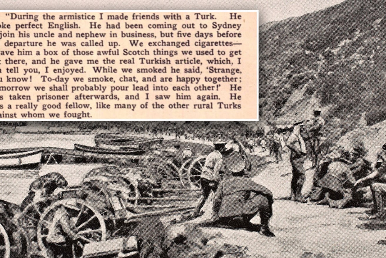 Never seen before war diaries from Anzac soldiers who sadly passed away reveal what life was like in the trenches.