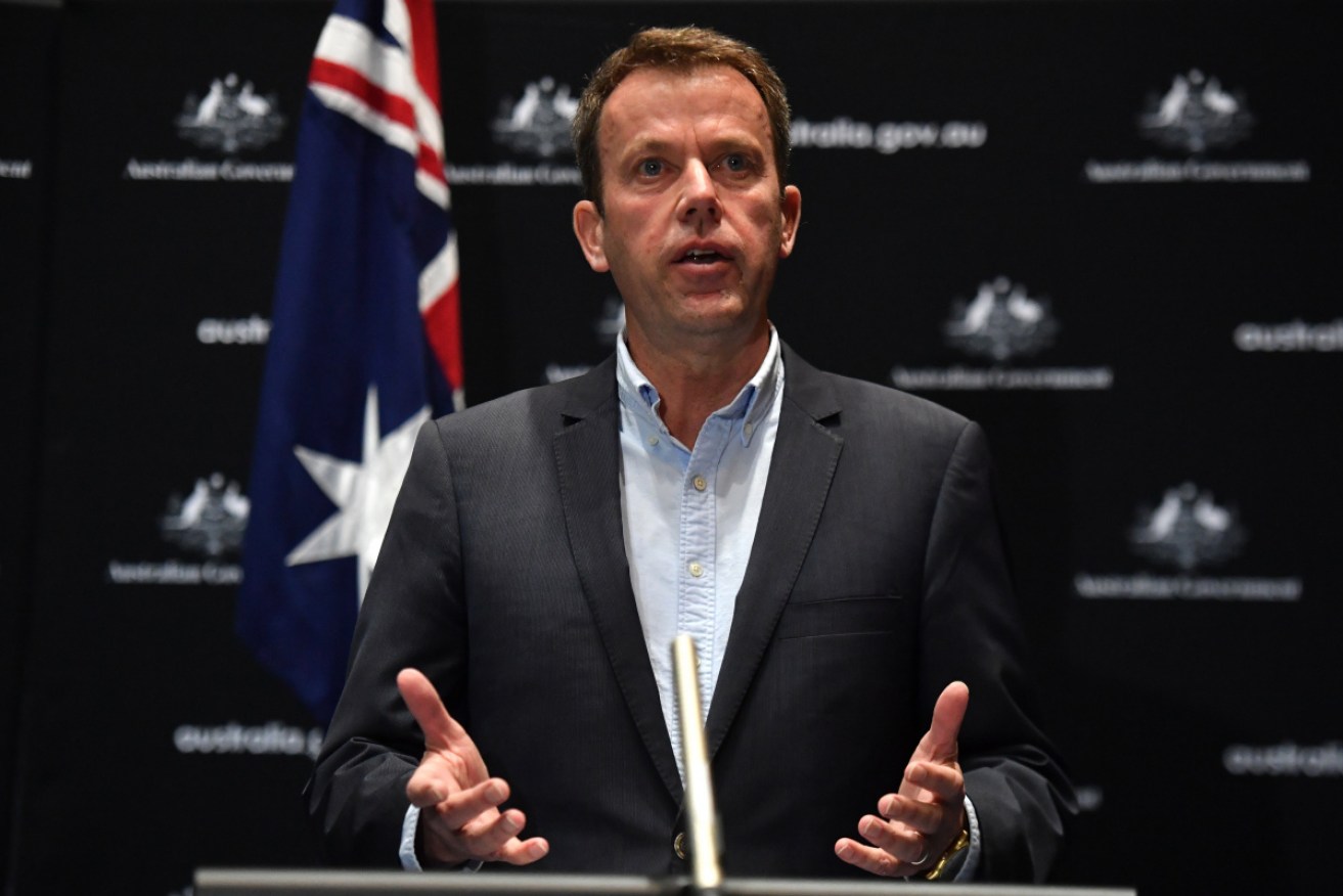 Trade Minister Dan Tehan sought a meeting with his French counterpart and got a brusque 'Non!' in response.