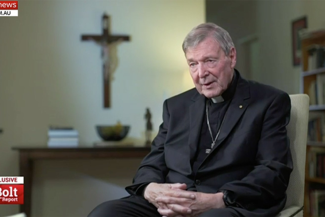 Cardinal George Pell led the church's response to child sexual abuse in 1996. 
