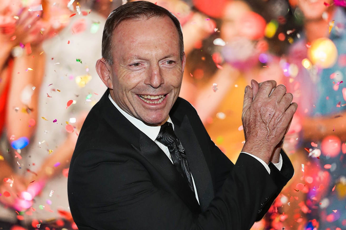 Liberal politicians flew to Sydney to party one last time with Tony Abbott – at taxpayers' expense.
