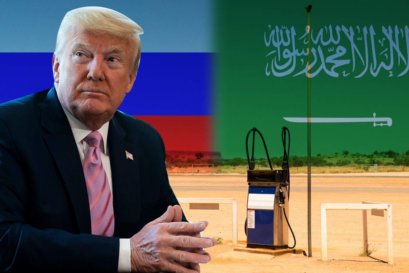 US President Donald Trump has helped broker a truce between Russia and Saudi Arabia.