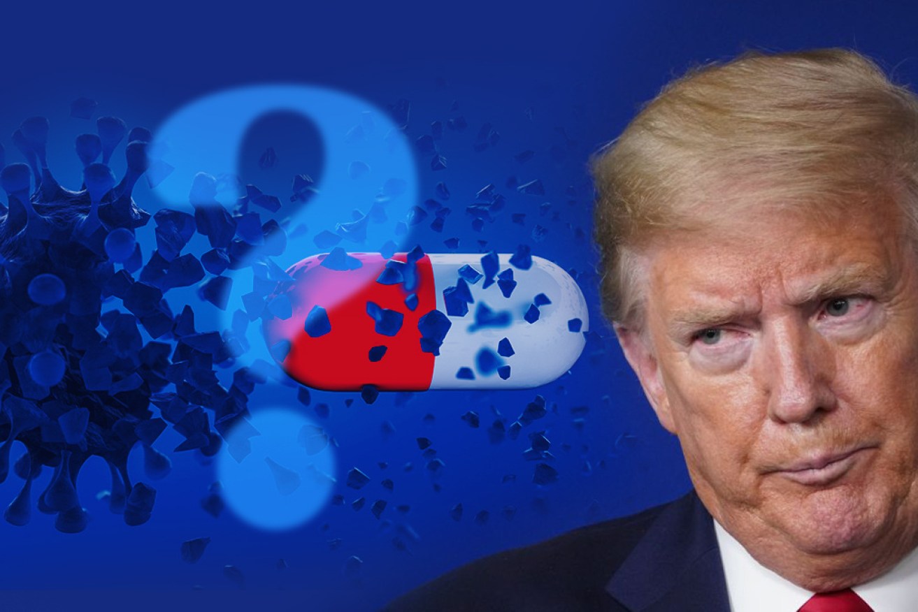 US President Donald Trump has been endorsing the anti-malarial drug as a COVID-19 cure, but there is no proof it works. 