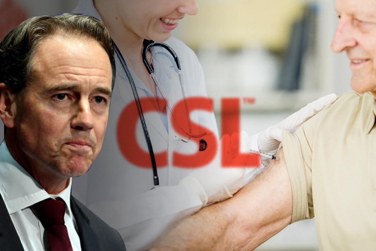 Health Minister Greg Hunt has shot down flu vaccine shortage concerns. 