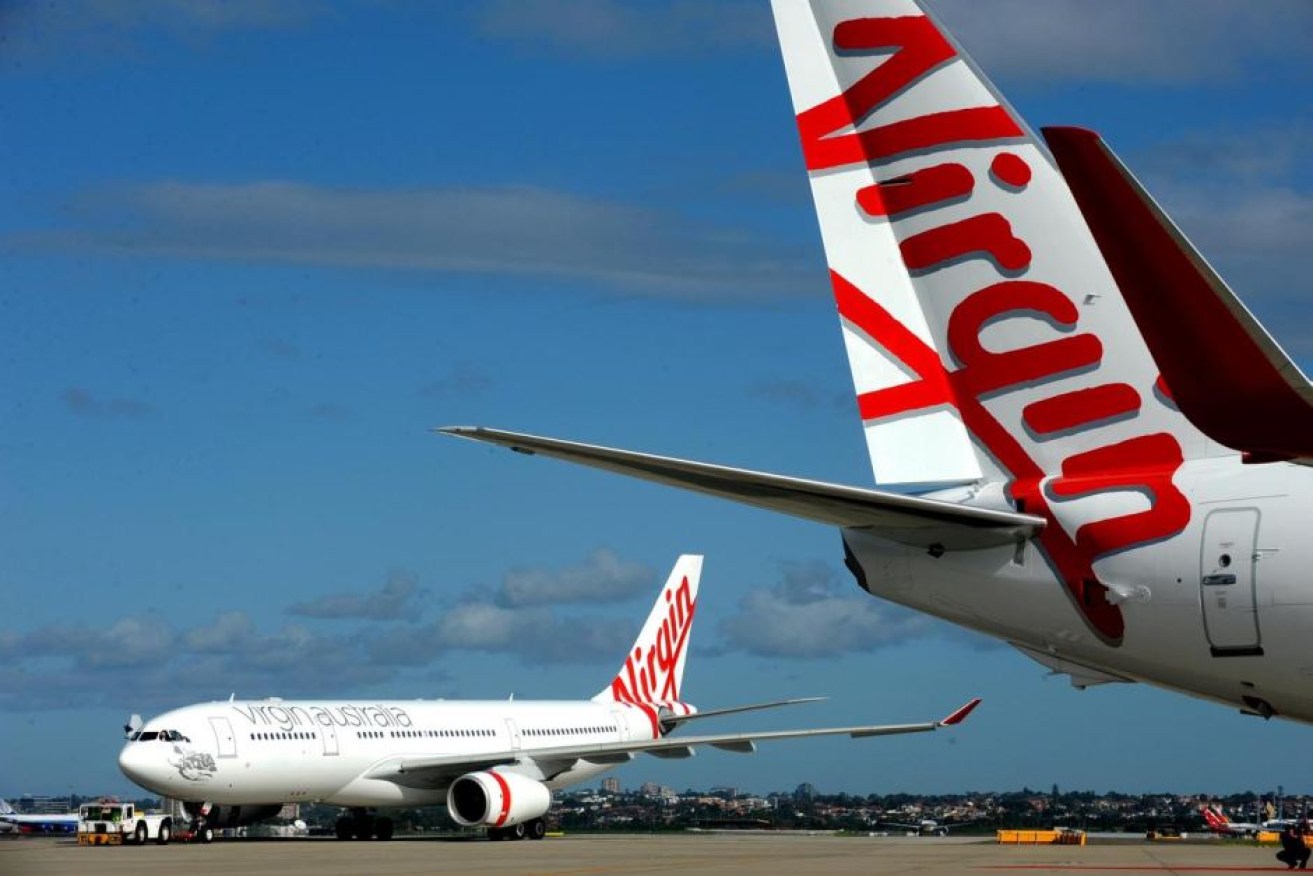 Virgin Australia reduced its domestic capacity by 90 per cent in March.