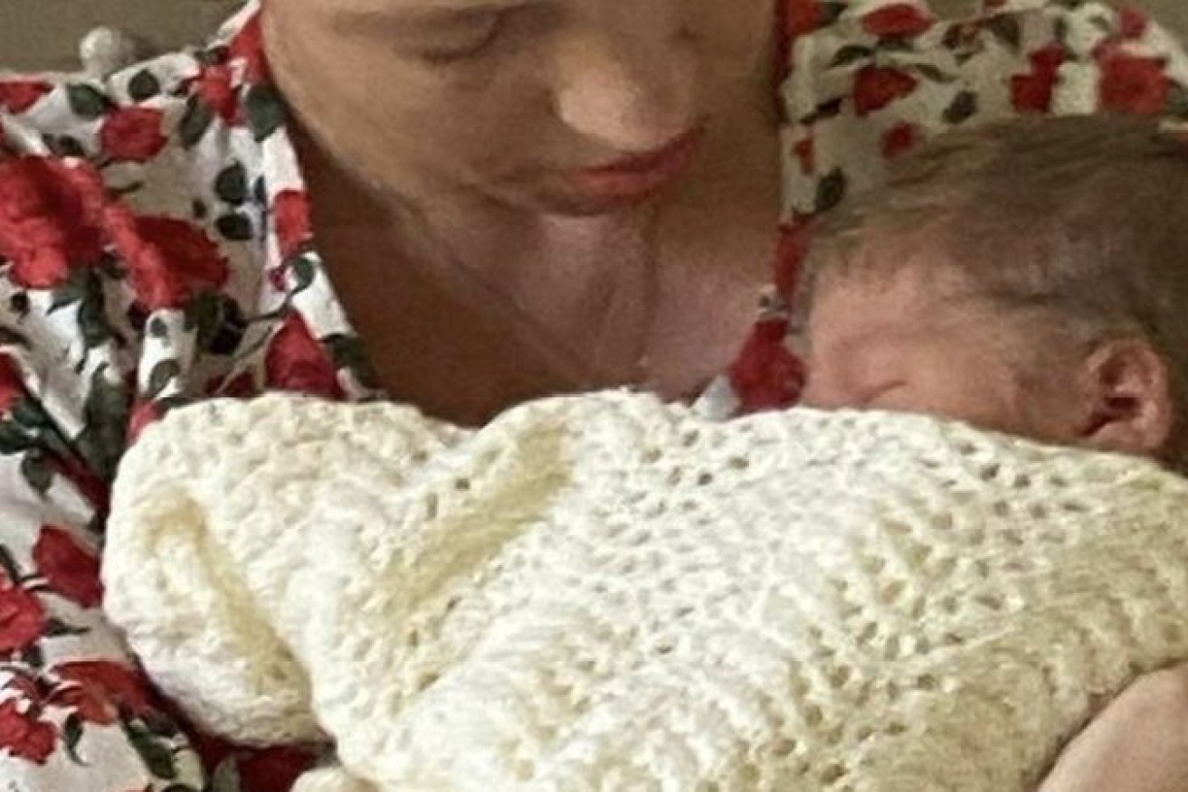 The UK Prime Minister's fiance Carrie Symonds posted a glimpse of their son on social media.