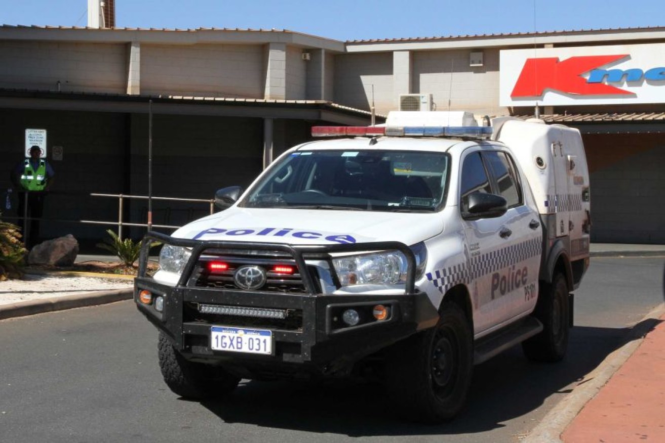 The shooting happened at the South Hedland shopping centre in WA's Pilbara.